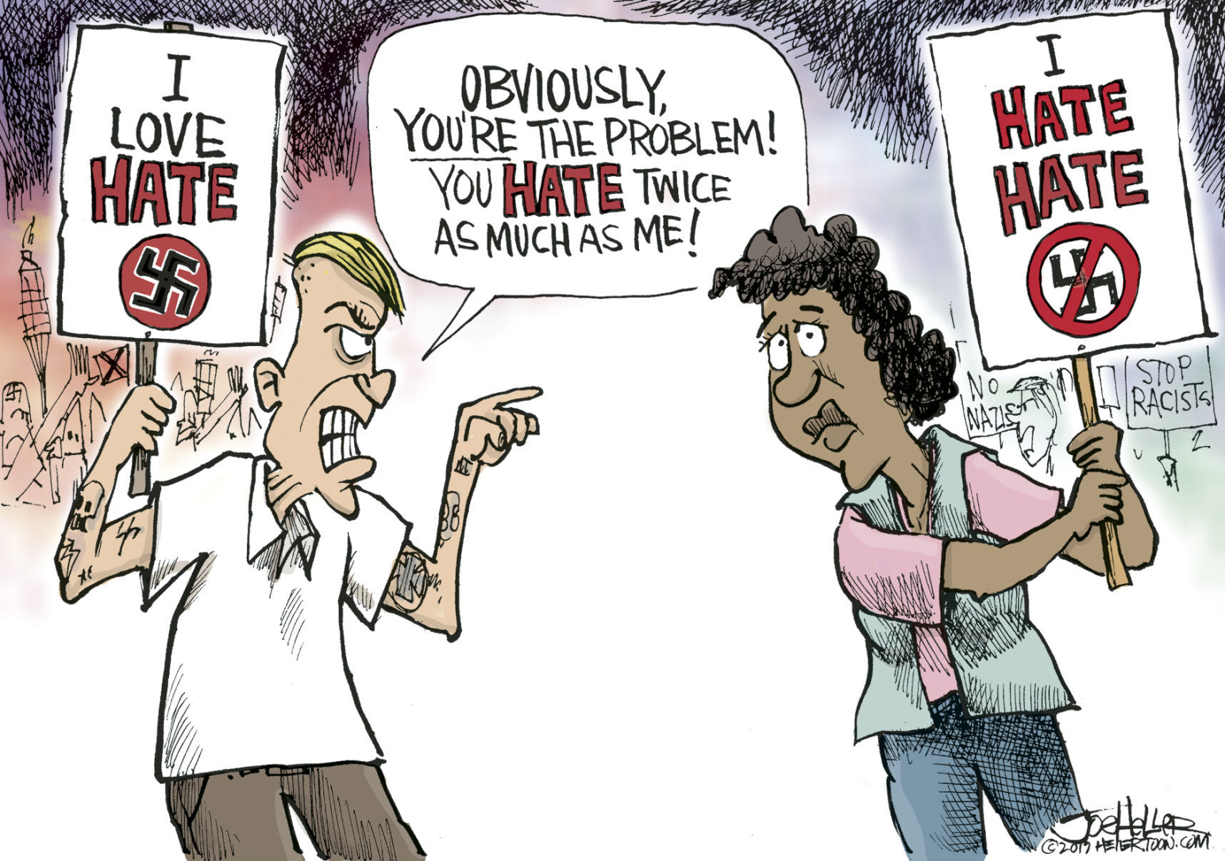 Hate by Joe Heller